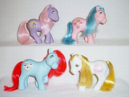 MLP G1 Pony Cookery Ponies Complete Set