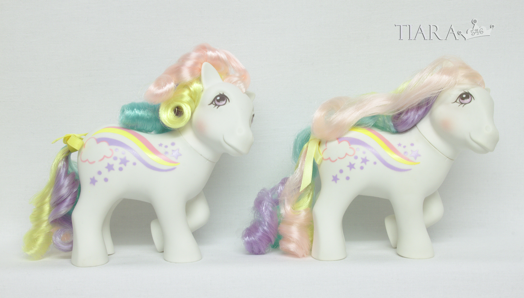 MLP G1 Pony Rainbow Curl Ponies Raincurl Rain Curl Variants Variant